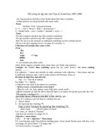 DE CUONG ON TAP ANH 9 HK II