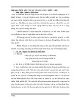 MỘT SỐ LÝ LUẬN VỀ QUẢN TRỊ CHIẾN LƯỢC