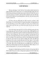 giải pháp nâng cao nghiệp vụ, phương hướng và  mục tiêu kinh doanh tại KS Valentine