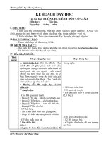 Giáo án lớp 5 tuần 15