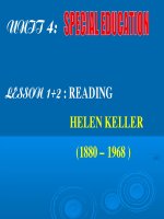 unit 4 spcial education