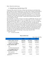 Phân tích tài chính công ty Vinamilk