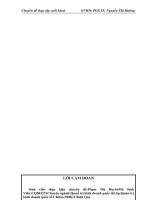 Hoàn thiện hoạt động nhập khẩu linh kiện của công ty cổ phần ô tô TMT