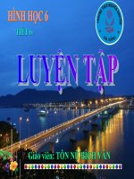 Hình học 6 tiết 6