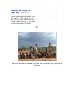 Hình ảnh thời tiết bí ẩn tại châu phi