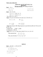 Kiểm tra Toán 7 (nâng cao)