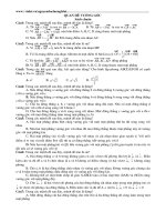 Bài tập TN quan hệ vuông góc rất hay