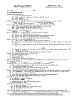 bài kiểm tra cuối kì II đề 3 lớp 10