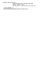 đề thi hk 2 văn 6