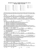 đề kiểm tra lớp 11-NC-kì 2