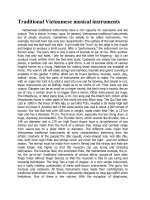 Traditional Vietnamese musical instruments