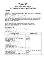 GA - tuần 17 đủ