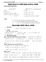 Nhân chia đa thức - hằng đẳng thức_bài tập cơ bản và nâng cao