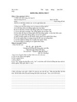 Đề kiểm tra Tiếng Việt 7