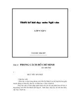 Giáo án ngữ văn 9 tập 1