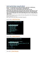 CACH TAO GHOST VA BUNG GHOST