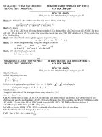 đề thi hsg+Giáo án đại số 10 tiết 40 đến 50