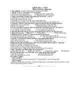 Đề kiểm tra học kì II (Văn 9)