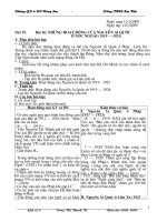 Giáo án lịch sử 9 kỳ II