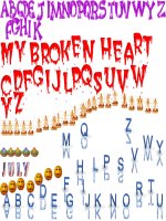 chữ động tuyệt đẹp