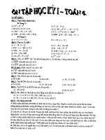 Đề cương toán 6 kì 1