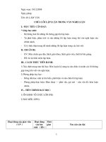 Tiet 48 :Chua loi lap luan trong van Nghi luan