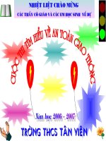 An toan giao thong - moi tr­¬ng