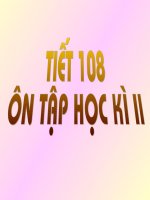 Ôn tập học kỳ II