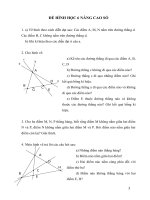 Bài tập Hình 6 nâng cao số 1