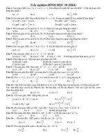 trac nghiem hinh hoc 10