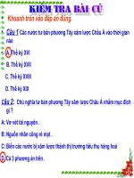 bài 9. châu Á thế kỉ 18-19