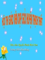 Khoảng cách từ tâm đến dây