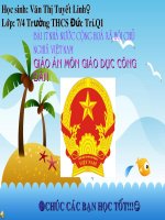 Bài 17: Nhà nước cộng hòa xã hội chủ nghĩa Việt Nam