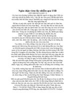 NGĂN CHẶN VI RÚT LÂY NHIỂM QUA USB