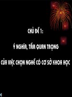 CHỦ ĐỀ 1