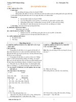 GIAO AN hoa hoc 12 NANG CAO  tiet 22