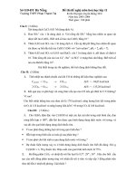 DA NANG - PHAN THANH TAI -  DE THI HOA 11