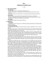 Bài 15: Chính sách đối ngoại