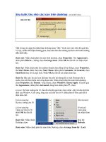 Sáu bước thu nhỏ các icon trên desktop
