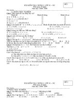 DE KT chuong 1- HH 10- NC