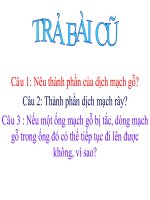 Bài 3. Thoát hơi nước