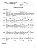 XK: KT HK lop 11 chu de (de 1)