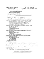 Bài Kiểm Tra học kì 2