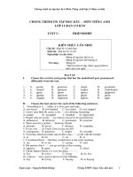 ON TAP HKI lOP 11 BAN CO BAN