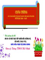 Bài 29: Cả nước trực tiếp chống Mĩ cứu nước ( 1965-1973) - Có kèm theo film tư liệu