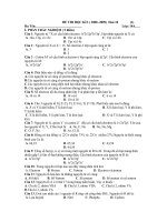 De thi hoc hoc 10- THPT An Thoi