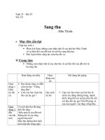 Tiết 126: Sang thu