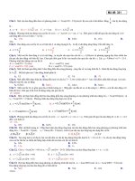 Thi thử ĐH có ĐA (mả đề 321)
