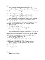 một số đề máy tính