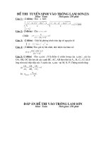 đề thi - d.a chuyên Lam Son - đề 17